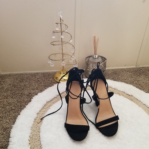 Charlotte Russe Lace Up Heels - Picture 2 of 6